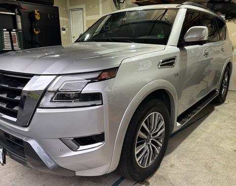 Gray 2021 Nissan Armada SL