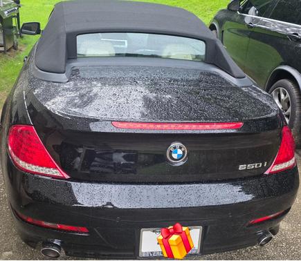 Black 2010 BMW 650 i