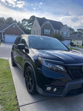 Black 2021 Honda Passport Sport