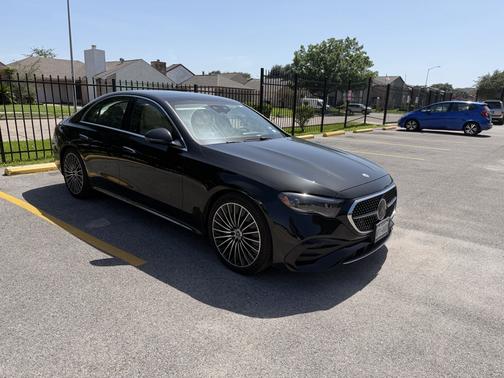 Black 2026 Mercedes-Benz E-Class E 350 4MATIC