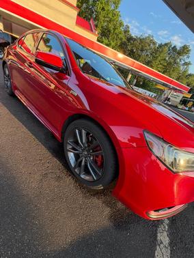 Red 2019 Acura TLX V6 A-Spec
