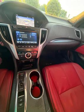 Red 2019 Acura TLX V6 A-Spec