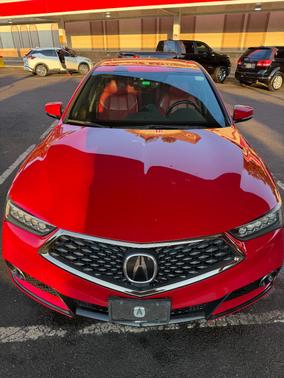 Red 2019 Acura TLX V6 A-Spec
