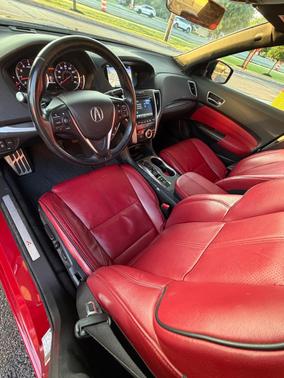 Red 2019 Acura TLX V6 A-Spec
