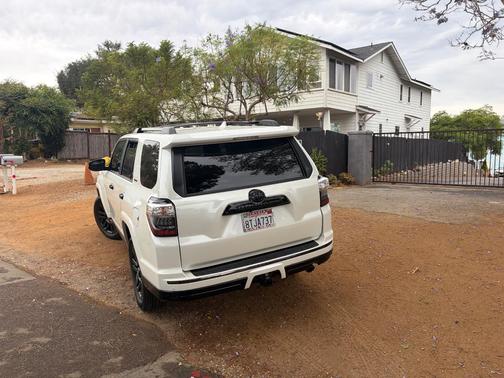 White 2021 Toyota 4Runner Nightshade