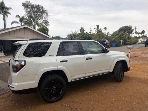 White 2021 Toyota 4Runner Nightshade