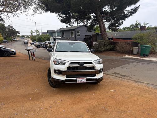 White 2021 Toyota 4Runner Nightshade