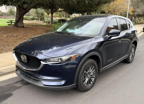 Blue 2020 Mazda CX-5 Touring