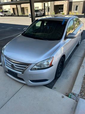 Silver 2013 Nissan Sentra SV