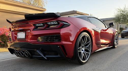 Red 2024 Chevrolet Corvette Z06 w/2LZ