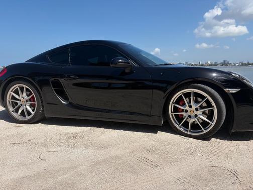 Black 2014 Porsche Cayman Cayman S
