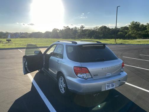 Silver 2004 Subaru Impreza WRX Sport Wagon