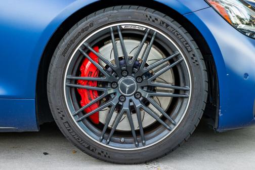 Blue 2020 Mercedes-Benz AMG GT C