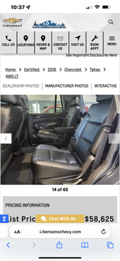 2019 Chevrolet Tahoe LT