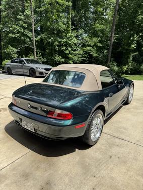 Green 2001 BMW Z3 3.0i Roadster