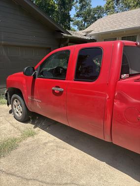 Red 2009 Chevrolet Silverado 1500 LT Extended Cab