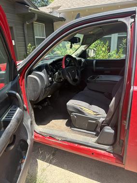 Red 2009 Chevrolet Silverado 1500 LT Extended Cab
