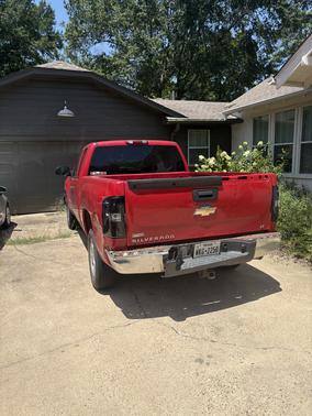 Red 2009 Chevrolet Silverado 1500 LT Extended Cab
