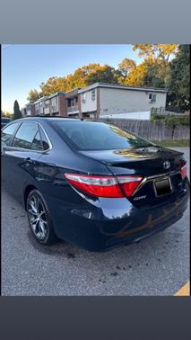 Blue 2015 Toyota Camry XSE