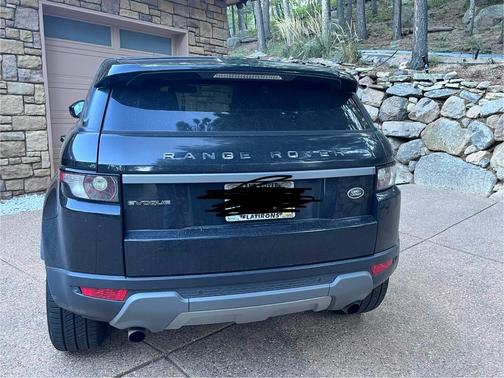 Black 2015 Land Rover Range Rover Evoque Pure