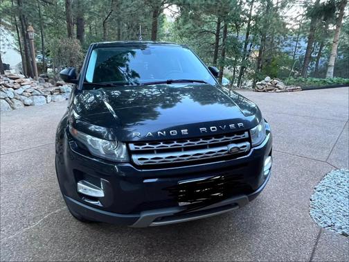 Black 2015 Land Rover Range Rover Evoque Pure