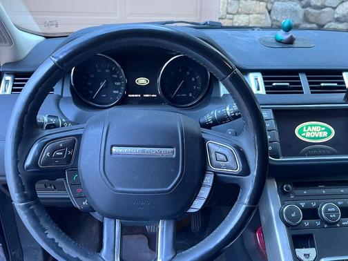 Black 2015 Land Rover Range Rover Evoque Pure