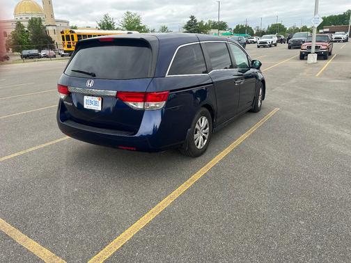 Blue 2016 Honda Odyssey EX-L
