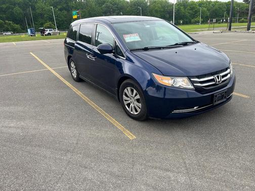 Blue 2016 Honda Odyssey EX-L
