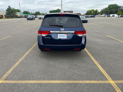 Blue 2016 Honda Odyssey EX-L