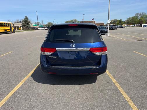 Blue 2016 Honda Odyssey EX-L
