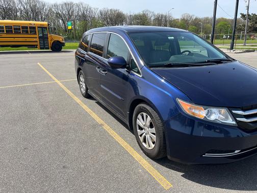 Blue 2016 Honda Odyssey EX-L