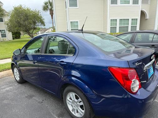 Blue 2013 Chevrolet Sonic LT