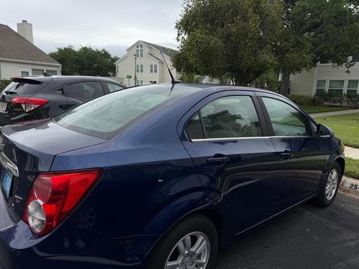 Blue 2013 Chevrolet Sonic LT