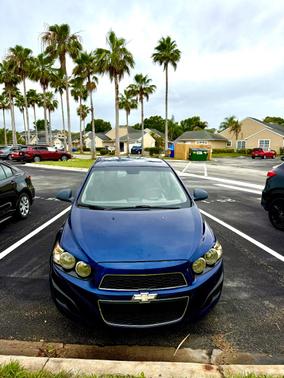 Blue 2013 Chevrolet Sonic LT