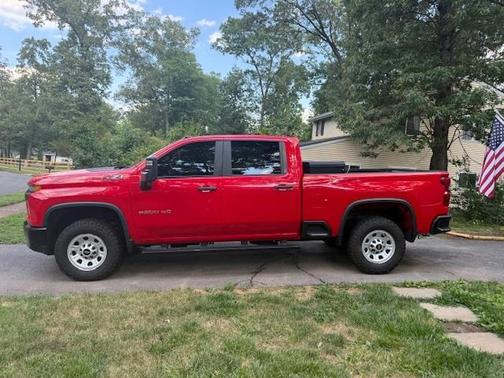 Red 2021 Chevrolet Silverado 2500 WT