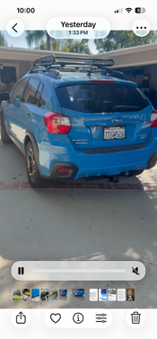 Blue 2016 Subaru Crosstrek 2.0i Premium
