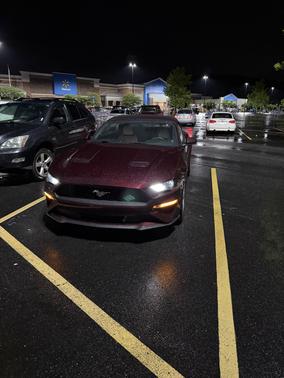 Red 2018 Ford Mustang EcoBoost Premium