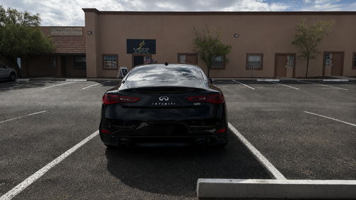 Black 2017 INFINITI Q60 3.0T Premium
