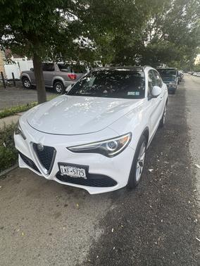 White 2018 Alfa Romeo Stelvio Ti Sport