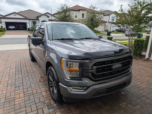 Gray 2022 Ford F-150 XLT