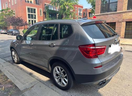 Silver 2014 BMW X3 xDrive35i