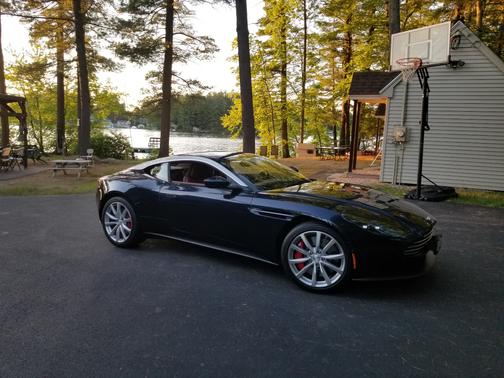 Blue 2018 Aston Martin DB11 V8