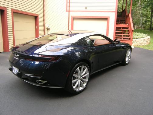 Blue 2018 Aston Martin DB11 V8