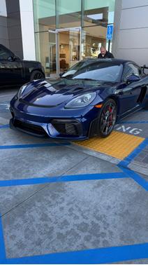 Blue 2024 Porsche 718 Cayman 718 Cayman GT4 RS