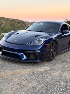 Blue 2024 Porsche 718 Cayman 718 Cayman GT4 RS