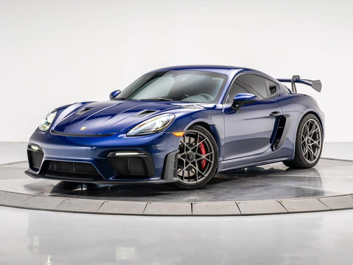 Blue 2024 Porsche 718 Cayman 718 Cayman GT4 RS