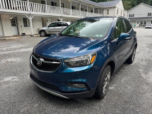 Blue 2019 Buick Encore Sport Touring