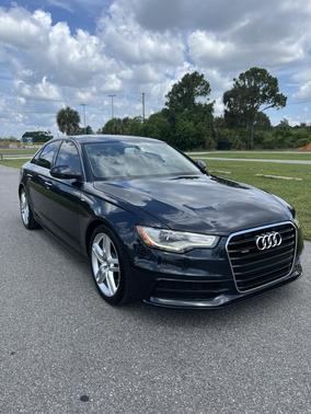 Blue 2015 Audi A6 3.0 TDI Premium Plus