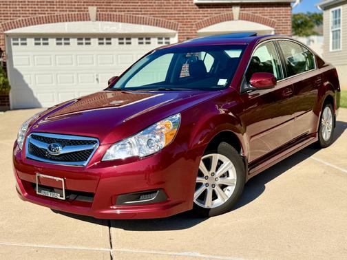 Red 2012 Subaru Legacy 2.5i Premium