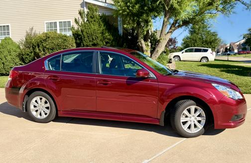 Red 2012 Subaru Legacy 2.5i Premium